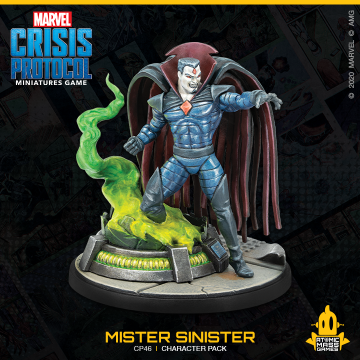 Marvel Crisis Protocol : Mister Sinister Character Pack
